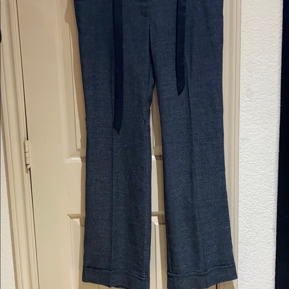 CR signature Dress pants with ribbon belt - Picture 3 of 5